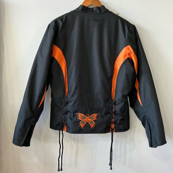 Revolution Gear Butterfly Motorcycle Jacket Women’s Medium - Picture 1 of 10